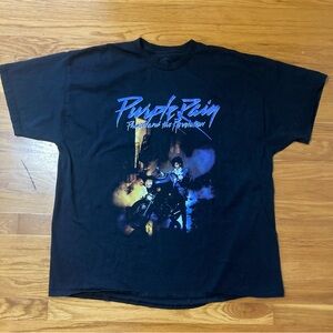 Prince Purple Rain Tshirt Official Estate 2XL